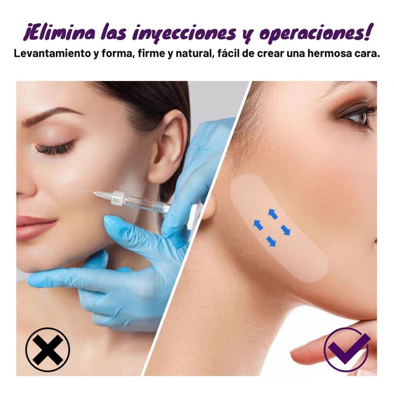 FACE LIFTING™- PARCHES DE ESTIRAMIENTO FACIAL