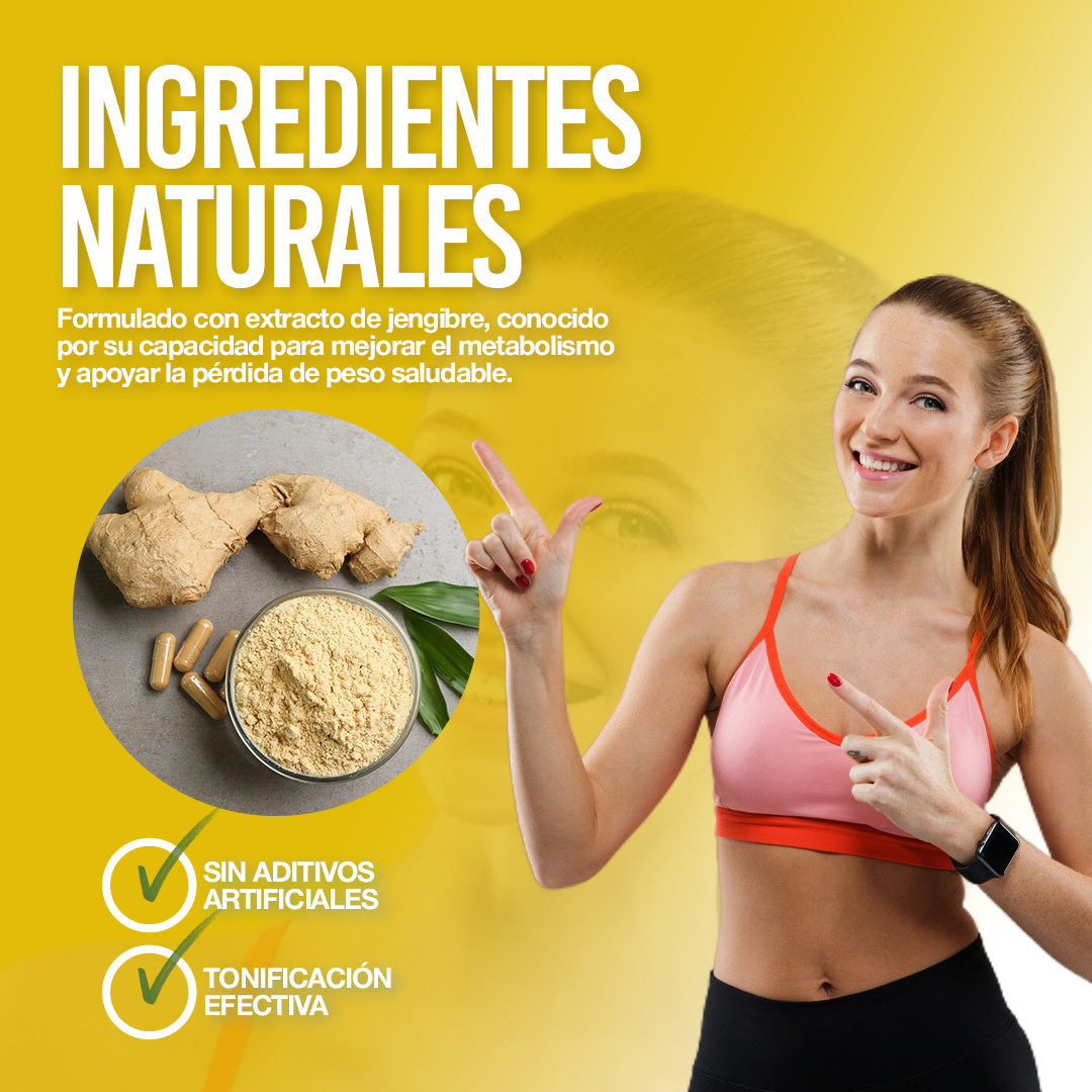 FIT GINGER™ - QUEMADOR DE GRASA Y TONIFICADOR NATURAL